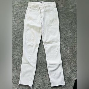 Paige Hoxton Ankle White Jeans, Size 27